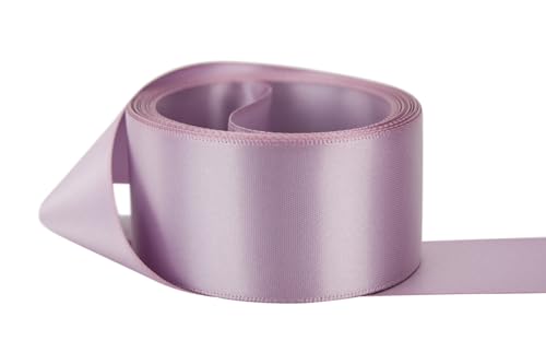 Image of Ribbon Bazaar Double Faced Satin - Premium Gloss Finish - 100% Polyester Ribbon for Gift Wrapping, Crafts, Scrapbooking, Hair Bow, Decorating & More - 7 /8 inch Fresco 50yd Spool