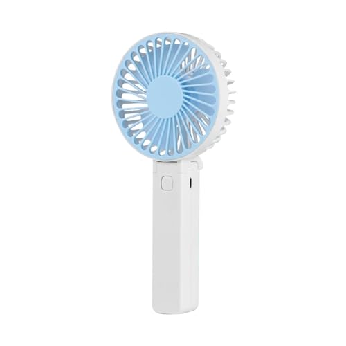 Ventilateur de poche USB pliable à vent fort pour rester au frais au bureau et dortoir