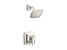 Kohler TS27404-4G-SN RIFF? Rite-Temp? shower faucet trim set with 1.75 GPM showerhead, Vibrant Polished Nickel