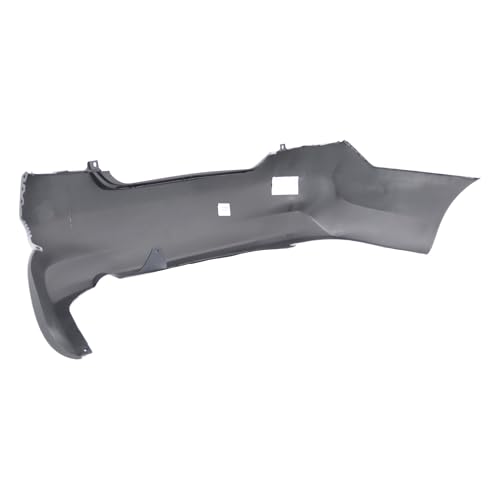 Image of FitParts Compatible with Nissan Versa 2012-2014 Rear Bumper Cover | Primed, Without Parking Sensor Holes, Sedan, Ready to Paint, OEM HEM223AN0J, NI1100284