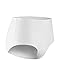 PROTECHDRY Washable Urinary Incontinence Cotton Maxi-Panties for Women, with Built in Absorbent Area, White X-Large
