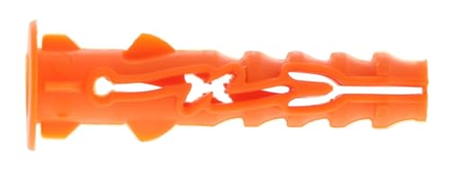 Boîte de 100 chevilles NYL avec collerette SPIT - Ø 6 mm - L.30 mm - 057070