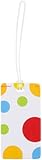 Lewis N. Clark Tag: Travel Accessories, Cruise Luggage Tags for Women + Men, Luggage Identifiers + Name Tag, Polka Dot