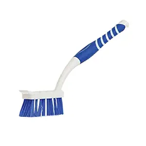 Gala Stylo Dish and Kitchen Sink Brush - White, Blue,Pack of 1 pieces