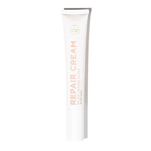 Repair Cream Dr. Jetske Ultee | Besonders nährende, reichhaltige Creme für trockene & sensible Haut | Mit Haferflockenextrakt, Panthenol und Sheabutter | Airless Pumpspender | Parfümfrei Cover
