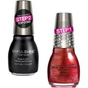Kylie Jenner King Kylie Collection Nail Polish On Fyre Bundle with Top Coat, 0.5 Fl Oz Each Bottle