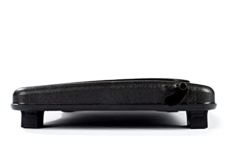 Apoio Ergonômico para Pés Inclinável Ergolight Reliza Preto