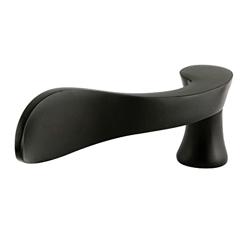 Poignée Kingston Laiton commande eau chaude fluide en bronze huilé
