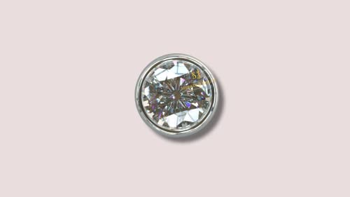 Image of SJ SHUBHAM JEWELLERS 92.5-925 Sterling Silver Round Shape White Cubic Zirconia Prong /Cup Setting Nose Pin Stud for Women Girls Size 2MM 3MM Size Pure Silver