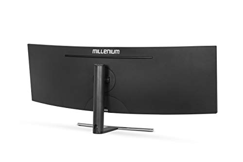 Millenium-MD49-DQHD-Monitor-Curvo-Gaming-de-49-DQHD-5120x1440-120-Hz-4ms-VA-QLED-HDR10-350cdm2-329-2X-HDMI-2X-Display-Port-sin-macros-Negro