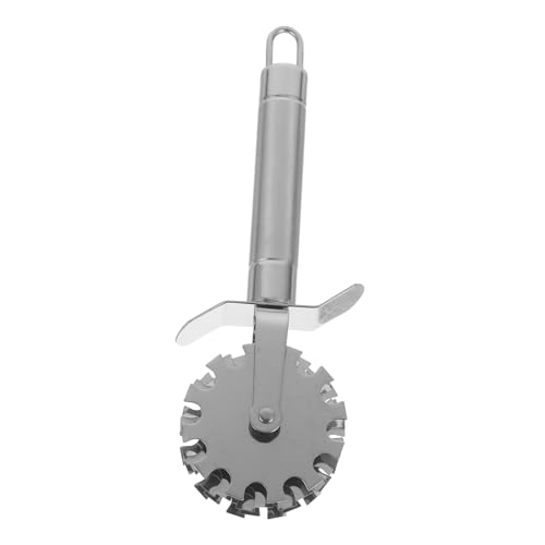 Warmhm Strumento Inteneritore per Carne Acciaio Inossidabile con Ruote Utensile Ergonomico per Bistecche e Carne Facile e da Usare Strumento Alta per