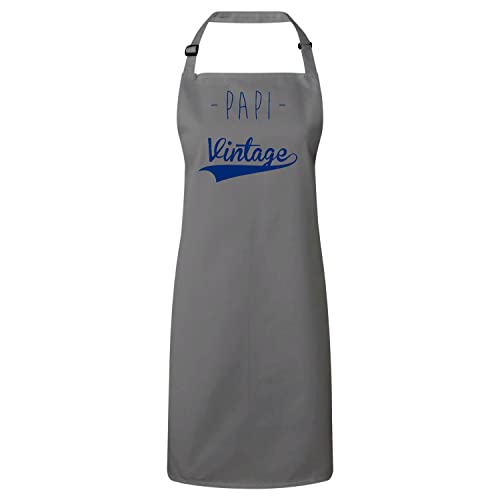 Tablier Cuisine Papi Vintage : cadeau rétro parfait pour grand-père
