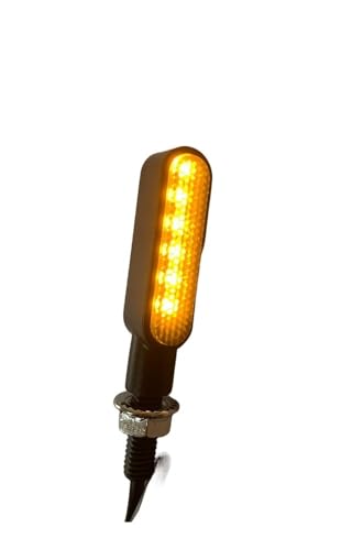 Clignotants de moto 8mm ambre pour sublimer vos balades nocturnes en Sportster