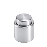 Adfaga Tope de velero de Acero Inoxidable Stopper Aspirador de Corcho Sellado Conservador Mantiene el Vino Fresco para Bares restaurantes Uso en el hogar Accesorio de Barra de barr