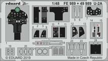 Eduard Zoom 1/48 FE989 U-2A Dragon Lady pour kits AFV Club photodécoupe