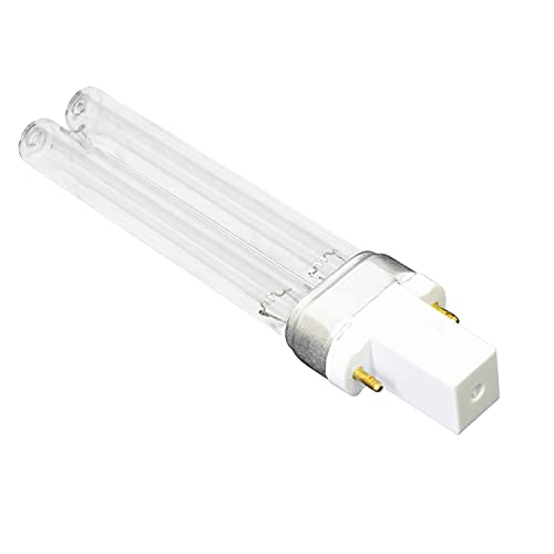 Speed Ampoule UV Ampoule de Lumière UV Lampe de Stérilisateur UV Lampe de Rechange UVC pour Aquarium 9W G23