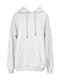 Orchidays Women's Casual Pocket Hoodies Long Sleeve Fashion Drawstring Pullover Tops White