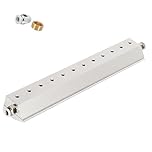 Air Knife Blower, Aluminum Alloy Dust Blowing Blade with Gas Nozzle, 1/4" Thread Interface for Water and Dust Removal, Compatible with Air Compressor for Industrial Use