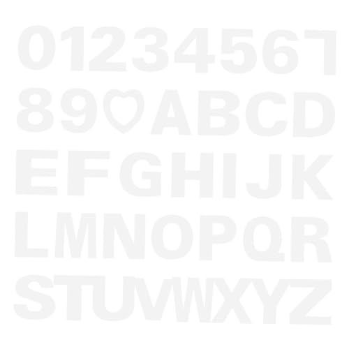 CATIEBYE 37pcs Heart and Alphabet Cake Stencil Reusable Baking Molds for Cakes Cookies and Treats for Birthdays Weddings and Celebrations