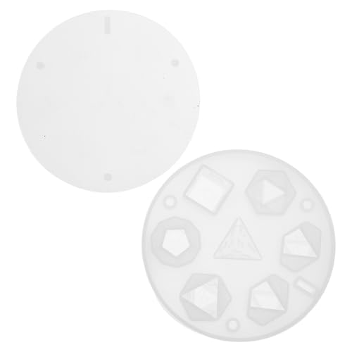 Molde de silicona para cubos de hielo en forma de dados miniatura 1