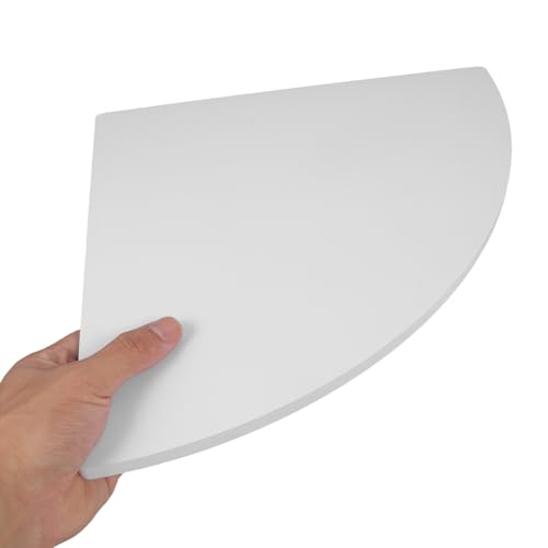 Estantería de esquina de PVC con soporte triangular para optimizar espacio 5