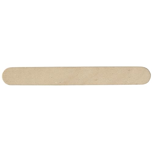 Image of ForPro Professional Collection Premium Wood Applicators, Non-Sterile, Hair Removal Waxing Sticks, Large, 6 inch L x .75 inch W, 100-Count (Pack of 6) | for Body & Facial Hair Removal, Waxing Strips, Salon Waxing Supplies, Depilatory Wax, Esthetician Supplies, Home & Salon Use