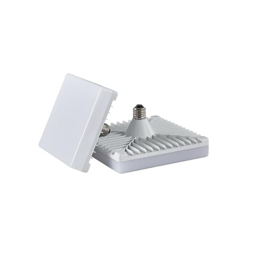 Linqzxz 1 Pezzo Lampadina LED Universale per E26/E27, Quadrata 20W Alta Luminosità Lampadine per Interni, AC 85-265V, Utilizzabile in Soggiorni, Uffici e Abitazioni, Non Regolabile