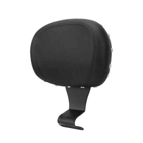 Dossier siège passager avec coussin selle conducteur en cuir noir VTX1800