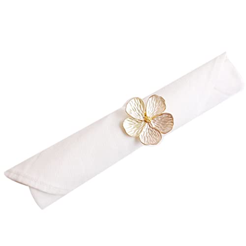 18 Boucles de Fleur pour Serviette Décoration de Table de Mariage et Banquet