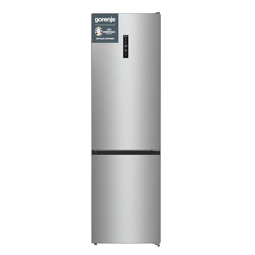 Gorenje NRK 62 CA2XL4Z nevera y congelador NoFrostPlus/Multiflow 360 grados, ConvertZeroZone/AdaptTech/pantalla LED, 200 cm, compartimento frigorífico 255 litros, congelador 106 l, 35 dB/EEK: C/acero