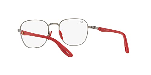 Image of Ray-Ban unisex-adult Rx6484m Scuderia Ferrari Collection Square Prescription Eyewear Frames