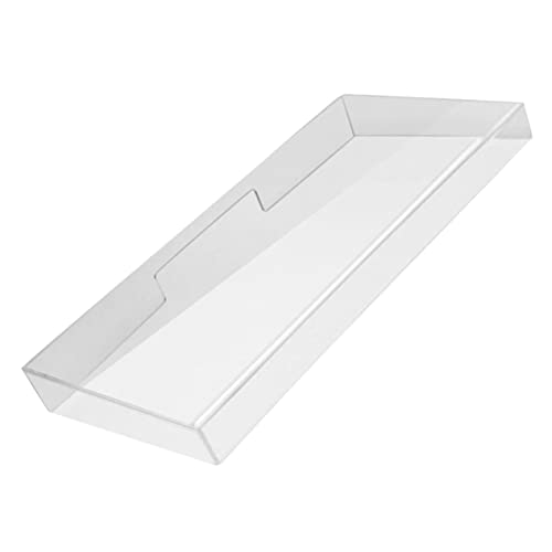 SEWACC Protector de Teclado Transparente Antipolvo Teclados Mecánicos Acrílica Accesorio de Escritorio Protección para Hogar y Oficina Diseño Compatible Duradero