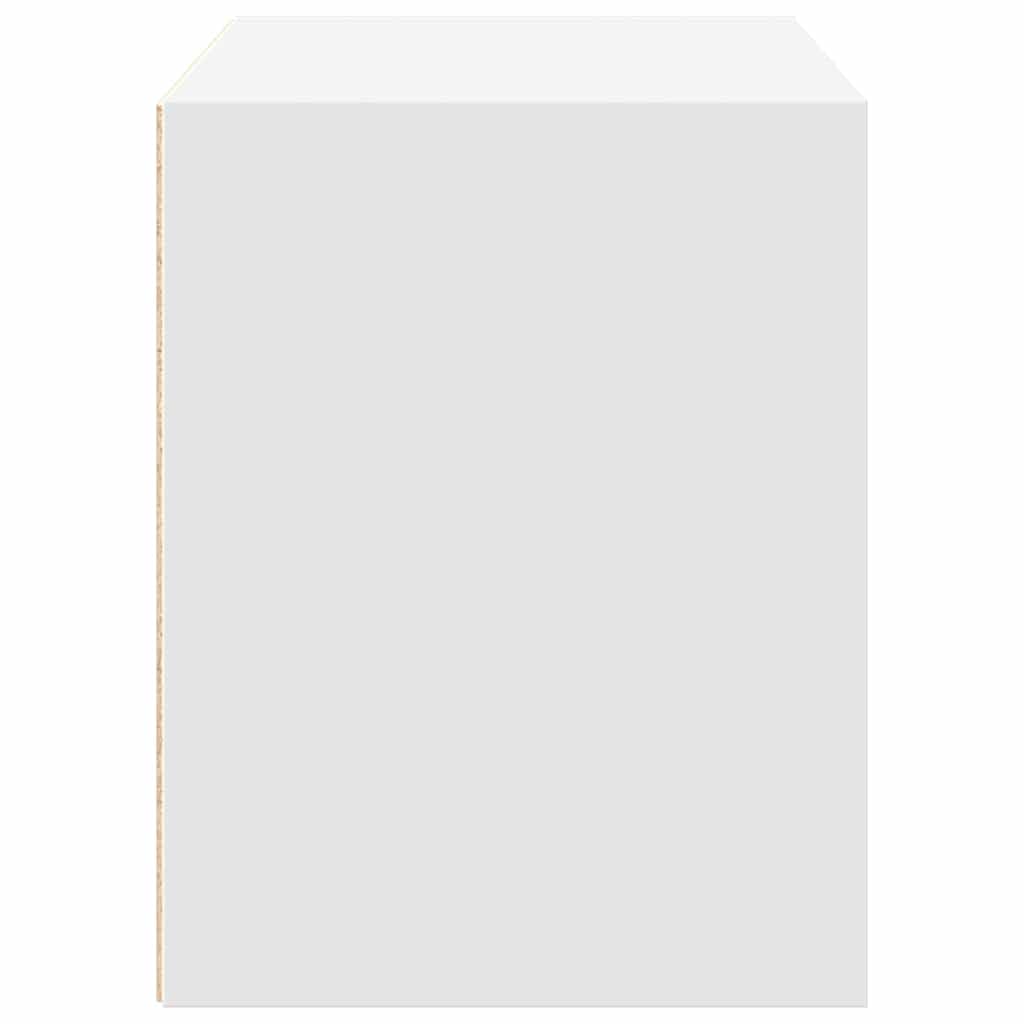 vidaXL Armadio con 2 Cassetti Bianco 60x31x40 cm in Legno Multistrato, armadietto, credenza, Armadio Buffet credenza, vetrina, Mobile Soggiorno
