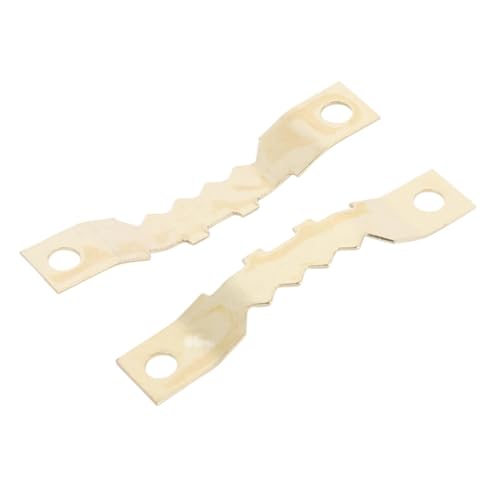 Image of Picture Hangers 100 Pcs Saw Tooth Picture Frame Hangers Hanging Photo Oil Painting Mirror Hooks Hardware with Screws Sawtooth Hange