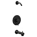 Moen T2193NHBL Align Tub Shower Body Only System (without Showerhead Or Valve), Matte Black