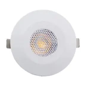 Wendy Prime 2 Watt LED Spot Light, Warm White, Round, Recessed Ceiling Downlight (Round, Warm White)-image-13