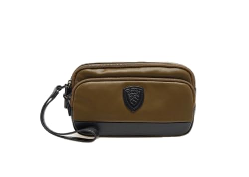 Clutch Blauer Military Green pochette polyvalente de taille unique pour hommes et femmes
