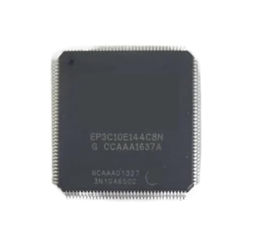 Chip EP3C10E144C8N QTFJCH7 FPGA, matriz de puertas lógicas programable en encapsulado TQFP. 2
