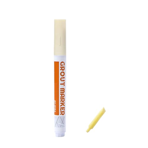 WWHJR Rotulador de lechada impermeable para reparación de juntas, rotulador de reparación de azulejos, para baño, cocina, porche, baño, descontaminación, baldosas, moho y reparación impermeable