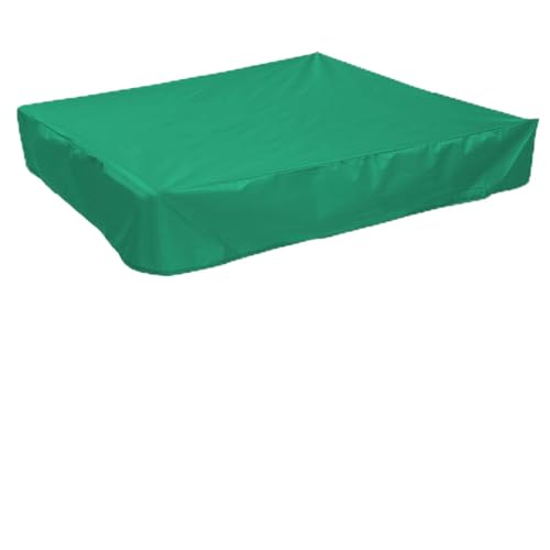 Sandbox Cover,Oxford Cloth Sandbox Sandpit Pool Cover Sandbox Sandpit CoverGreen Sandbox Cover for Pools, Garden Furniture (180X180cm)