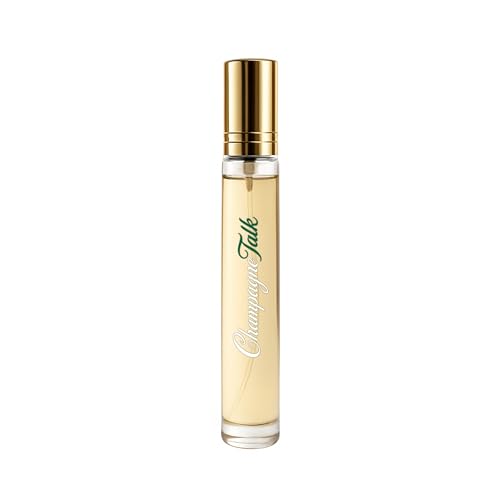 Image of Paradyse Perfume - Champagne Talk Unisex Eau de Parfum | Sparkling Cognac & Cinnamon, Sweet Vanilla Praline Oriental | Long-Lasting Date Night & Sunset Scent | 10 ML