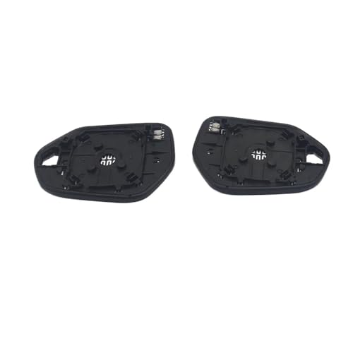 Cristal de espejo retrovisor lateral con lente dorada visión gran angular para Prius 4