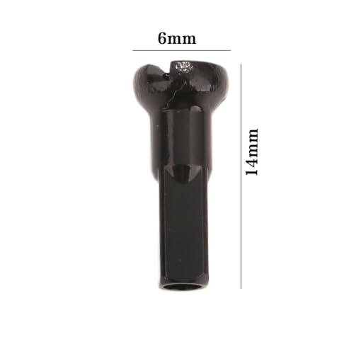 Vctitil ATMA7E45-B-10/162MS 10Pcs 14G Spoke Nipples End Tips Mountain Bike Spoke Cap Aluminium Alloy Bicycle Spoke Nipples Wheel Spoke Nipple Decoration thumb #1