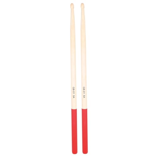 Baquetas de Batería de Madera Maple Color Rojo miniatura 6