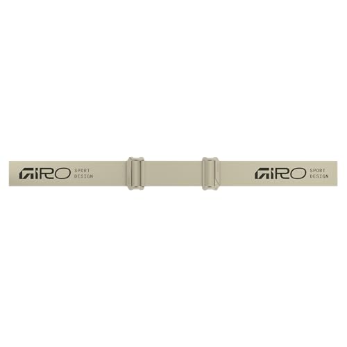 Image of Giro Ringo Snow Goggle Stone Tan Stacked - VIVID Ember