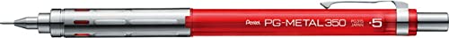 Porte-mines Pentel PG315-TB avec mine ultra-précise de 0.5mm rouge clair