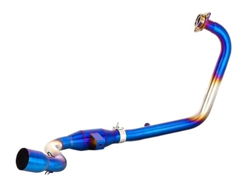 オートバイの排気マフラー ジクサー155 GSX150F SF155 オートバイ排気エスケープフロントリンクヘッダーパイプチューブ51mmパイプ排気マフラー