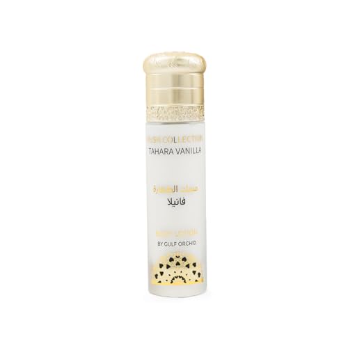 Gulf Orchid Musk Tahara Vanilla Collection - Loción corporal hidratante con fragancia para toda la piel, 110 ml