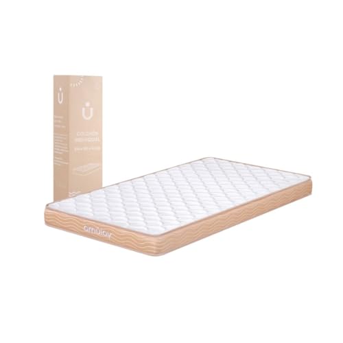 La mejor selección de Colchones Individuales en Oferta de esta semana. 45 Amulay Colchón Individual Ergonómico 100 × 190 × 14 cm | Espuma Firme Alta Densidad Memory Foam | Transpirable con Diseño Multicapa