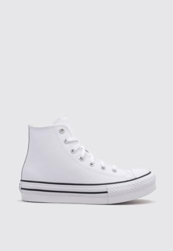 Converse Chuck Taylor All Star EVA Lift Leather Baskets Montantes À Plateforme Femme